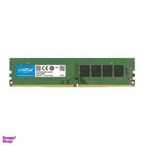 رم کامپیوتر DDR4 تک کاناله کروشیال (Crucial) مدل CB4GU2666 ظرفیت 4 گیگابایت