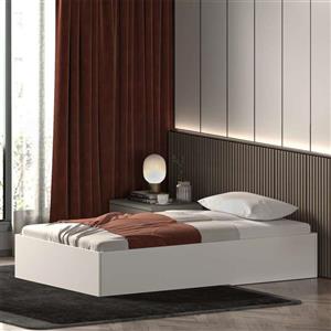 تخت خواب ملامینه یک نفره اعیان مدل FH942 سایز 120x200 سانتی متر