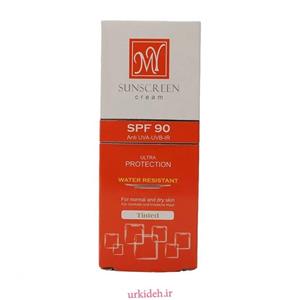 کرم ضد آفتاب SPF 90 مای رنگی Ultra Protection حجم 50 میل