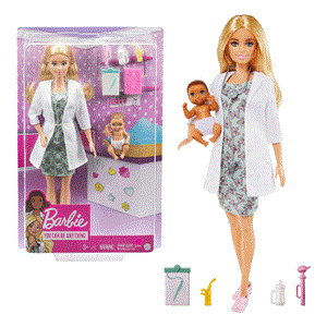 عروسک باربی مدل Barbie Doctor
