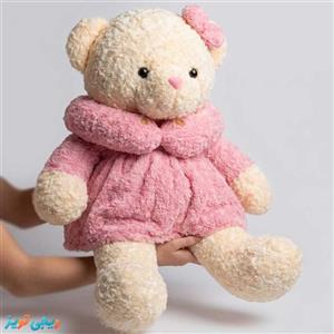 عروسک خرس رز 80 سانتی متری