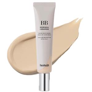 بی بی کرم هیمیش مدل MORINGA CERAMIDE رنگ 21 Light Beige حجم 30 میلی‌لیتر