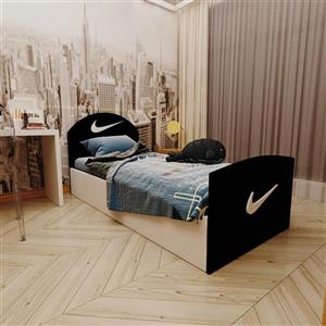 تخت خواب یکنفره اعیان مدل FH400 سایز 90x200 سانتی متر