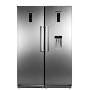 یخچال فریزر دوقلو40فوت دیپوینت مدلD5isنقره ای(هزینه ارسال پس کرایه برعهده خریدار محترم هست)