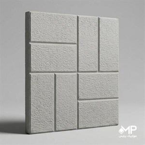 موزاییک پلیمری طرح خشتی بزرگ