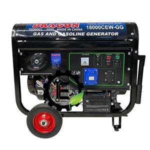 موتور برق دوگانه سوز 8 کیلووات دراگون مدل 18000cew-gg