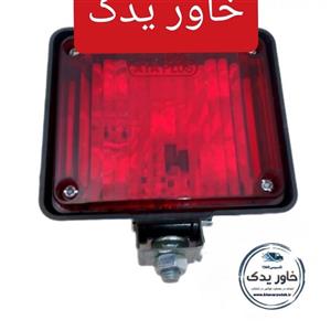 چراغ ترمز مربعی 5 لنز شدت نور بالا 24 ولت مناسب انواع ماشین سنگین