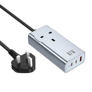 چند راهی گرین لاین مدل Green Lion 67W GaN Premium AC Socket GN67WADUKGY