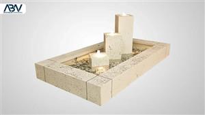 آبنما کامپوزیتی پیزا سه آبریز