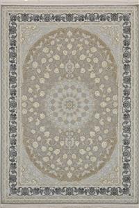 فرش 1200 شانه قیطران نقشه مهناز کرم 100% اکریلیک تراکم 3600