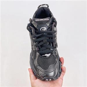 کفش بالنسیاگا رانر طوسی تیره مشکی Balenciaga Runner Dark Grey Black