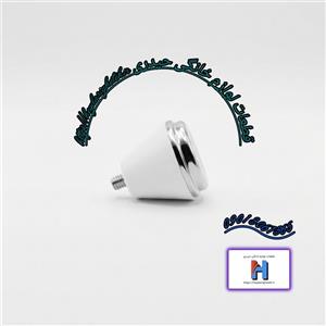 دسته درب سماور  ( نگین دار - سفید )