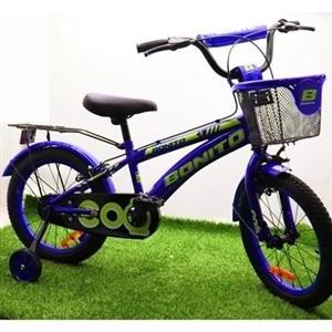 دوچرخه کودک Bonito سایز 16 مدل cool رنگ آبی
