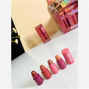 رژ لب جامد و رژگونه خودکاری چهار طبقه میس لارا