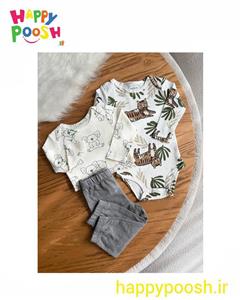 سه تیکه پسرانه کوالا بادی و شلوار