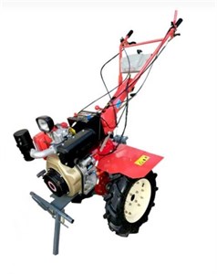 تیلر کولتیواتور 10 اسب دیزلی کاما کاما استارتی مدل KM186FA9E *