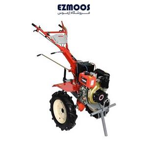 تیلر کولتیواتور 10 اسب دیزلی کاما کاما استارتی مدل KM186FA9E *