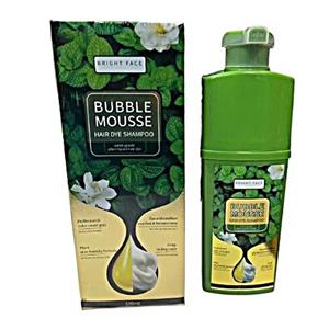 شامپو رنگ مو ژلاتین بابل موس مشکی حجم 500ml