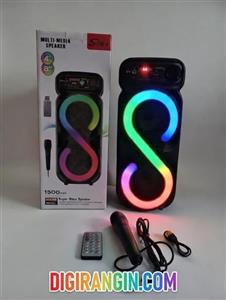خرید اسپیکر RGB دار مدل ZQS4270M | اسپیکر با میکروفون و ریموت | دیجی رنگین