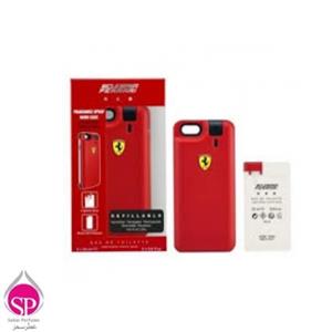 ادوتویلت مردانه فراری FERRARI مدل Scuderia و کاور گوشی Iphone 6,6s حجم ۲۵ میلی لیتر