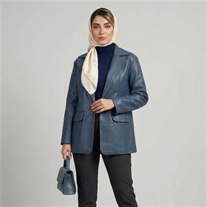 کت چرم زنانه السانا مدل بهسام کد 2384