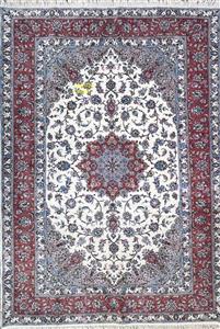 فرش دستبافت اردکان ایران( جفت ٩ متری طرح موژان)