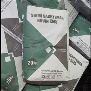 چسب پودری پرسلان برند شیمی ساختمان 20 کیلو