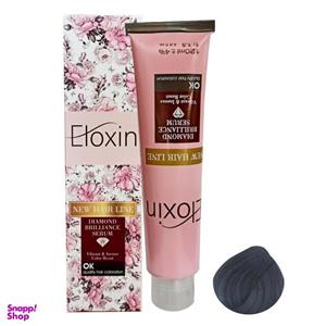 رنگ مو الوکسین (Eloxin) سری یخی شماره 8.9 حجم 120 میلی‌لیتر رنگ بلوند دودی یخی