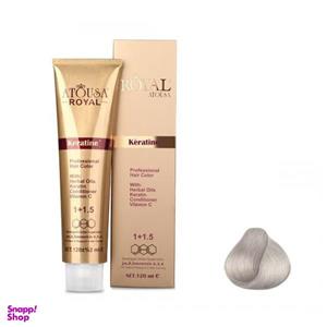 رنگ مو آتوسا رویال (Atousa Royal) شماره 12.2 حجم 120 میلی‌لیتر رنگ بلوند خاکستری فوق العاده روشن