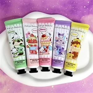 کرم دست آبرسان روشن کننده نرم کننده مرطوب کننده شاداب کننده پوست و ضد پیری پوست کرومی ملودی کیتی پوم پوم پوچاکو ماچا