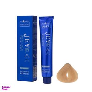 رنگ مو جوو (Jevo) مدل Excellence شماره 11.3 حجم 100 میلی‌لیتر رنگ بلوند طلایی پلاتینه خیلی روشن