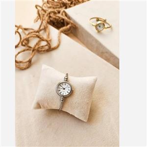 ساعت بنگلی رنگ سیلور 