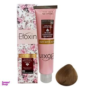 رنگ مو الوکسین (Eloxin) سری نسکافه ای شماره 9.77 حجم 120 میلی‌لیتر رنگ بلوند نسکافه ای روشن