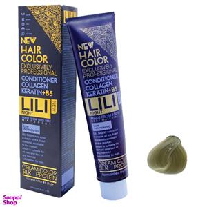 رنگ مو کم آمونیاک لی لی نایت (Lili Night) شماره 12.7 رنگ بلوند استوایی حجم 120 میلی لیتر