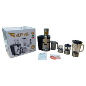 آبمیوه گیری دیجیتال 4 کاره ورونا ایتالیا مدل VEJB636 با بدنه استیل ضد زنگ
