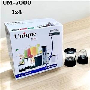 آبمیوه گیری 4کاره یونیک مدل7000