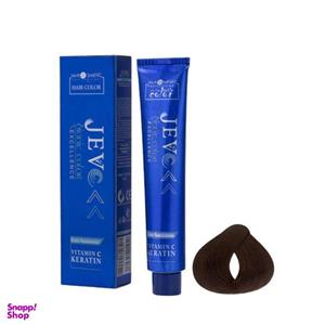 رنگ مو جوو (Jevo) مدل Excellence شماره 5.76 حجم 100 میلی‌لیتر رنگ قهوه ای تنباکویی روشن