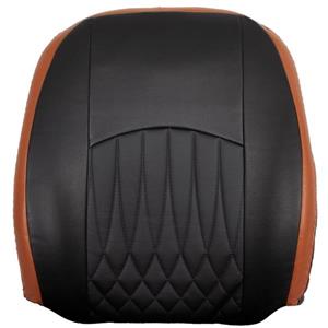 روکش صندلی شاهین چرم مصنوعی طرح بوگاتی جلوه مدل tasme