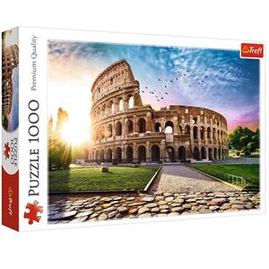 پازل 1000 تکه تریفل مدل Colosseum Roma Trefl Sun roma Puzzle pcs 