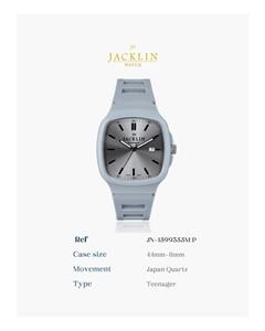 ساعت اورجینال صفحه چهارگوش جَکلین مدل JN-1399533 موتور کوارتز ژاپن سایز 45 میلیمتر کد 1924763