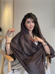 شال قهوه ای موکا