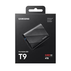 حافظه اس اس دی اکسترنال سامسونگ در حد نو (گارانتی دار) T9 ظرفیت 4 ترابایت Samsung T9 4TB External SSD