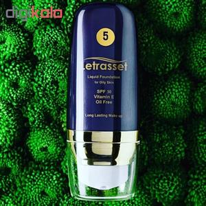 کرم پودر لتراست مدل Liquid Foundation شماره 4 حجم 35 میلی لیتر FSK