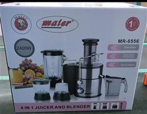 آبمیوه گیری 4 کاره 2400 وات مایر مدل MR-6556