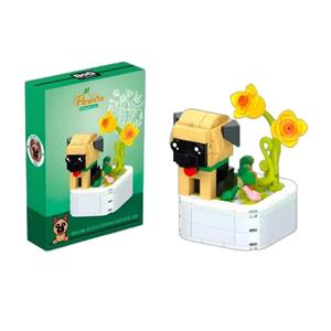 اسباب بازی لگو ساختنی حیوانات سگ H3