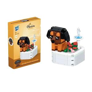 اسباب بازی لگو ساختنی حیوانات سگ H5