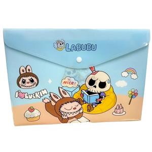 پوشه دکمه دار لبوبو labubu