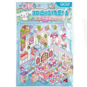 استیکر کرومی سه بعدی مدل پیتزا فروشی