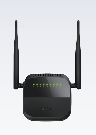 D-Link DSL-124 Wireless N300 ADSL2+ Modem Router