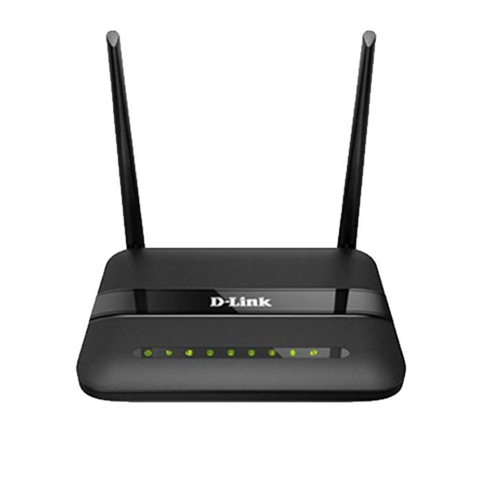 D-Link DSL-124 Wireless N300 ADSL2+ Modem Router